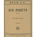 Bach, JC: Six Duets For Two Violins, Vol. 1