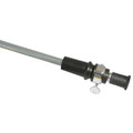 Ebony, Tubular Chrome Rod, Exchangeable Tip, L: 35 cm, 29.0/32.0