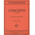 Handoshkin: Concerto In C Major For Viola And Piano/Intl