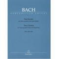 Bach, JS:  3 Viola Da Gamba Sonatas, BWV 1027-1029/Barenreiter