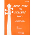 Etling: Solo Time For Strings, Piano Accomp., Bk. 3