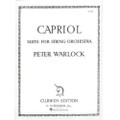 Warlock: Capriol Suite, For String Orchestra, Full Score