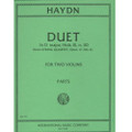 Haydn: Duet In D Major, Op. 102, Hob. III:30 For Two Violins