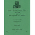 Bach, JS: 12 Duets From Anna Magdalena Bach Notebook, Vla, Clo