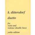 Dittersdorf: Duetto In E-Flat, K. 219 For Viola And Double Bass