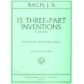 Bach, JS: 15 Three-Part Inventions, BWV 787-801/Hofmann/Intl