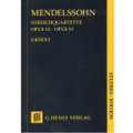 Mendelssohn: String Quartets, Op. 12 And 13, Score/Henle