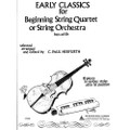 Early Classics for Beginning String Quartet or String Orchestra