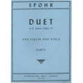 Spohr: Duet In E Minor, Op. 13, Violin And Viola