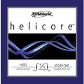 D'Addario Helicore Violin Set, 4/4 Size
