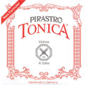 Pirastro Tonica Violin String Set- silvery E and Silver D
