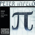 Peter Infeld Violin D String w/Synthetic Core Silver Winding