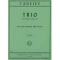 Taneiev: Trio In D Major, Op. 21/Intl