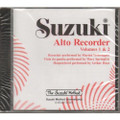 Suzuki Recorder School CD, Volumes 1 & 2 - Alto 