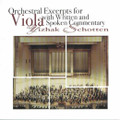 Yizhak Schotten Orchestral Excerpts For Viola CD