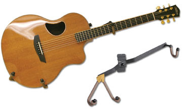 String Swing Horizontal Electric Guitar Holder - Flatwall