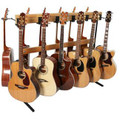 Guitar Hardwood Island Rack - 12 Hangers