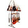 Double Hardwood Island Rack - Accoustic