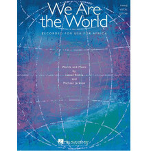 We Are the World by Lionel Richie, Michael Jackson, and Various. For Piano/Vocal/Guitar. Piano Vocal. 8 pages. Published by Hal Leonard.
Product,39907,The Rink (Vocal Selections)"