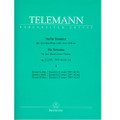 Telemann: Six Sonatas, Op. 2, TWV 40:101-103, Vol. 1/Barenreuter