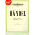 Handel: Six Sonatas (Nos. 1-3) Vol. 1/Peters, Book/CD Set