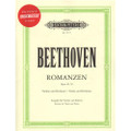 Beethoven: Two Romances, Op. 40 & 50, Violin and Piano - Bk/CD/Peters