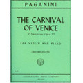 Paganini: Carnaval De Venise, 20 Variations Op. 10/Intl