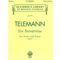 Telemann: Six Sonatinas (From TWV 41) (1718), Vln & Pno/Schirmer