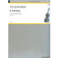 Telemann: Six Sonatas (From TWV 41), Violin & Piano/Schott