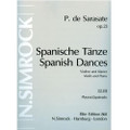 Sarasate: Spanish Dances, Op. 23, Vol. 3, Violin & Piano/Simrock