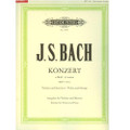 Bach, JS: Concerto No. 1 in A Minor, BWV 1041 - Violin & Piano/Peters