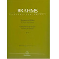 Brahms: Violin Concerto D Major, Score & Parts/Barenreiter