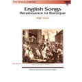 English Songs: Renaissance to Baroque - High Voice