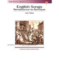 English Songs: Renaissance to Baroque - Low Voice