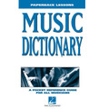 Music Dictionary (Paperback Lessons)