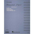 Manuscript Paper (Deluxe Pad) (Blue Cover)