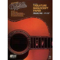 Guitar Tablature Manuscript Paper - Deluxe