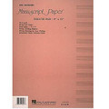 Manuscript Paper (Deluxe Pad) (Taupe Cover)