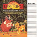 The Lion King  Manuscript Paper