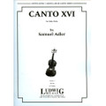 Adler: Canto XVI for Solo Viola/Ludwig