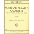 Schubert: Three Celebrated Quartets/Intl