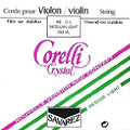 Corelli Crystal Violin E String - Ball End - Light