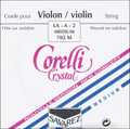 Corelli Crystal Violin D String, 3/4 Size - Medium