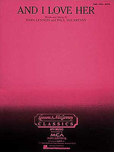 And I Love Her by The Beatles. For Guitar, Piano/Keyboard, Vocal. Piano Vocal. 4 pages. Published by Hal Leonard.
Product,44462,If We Fall In Love Tonight by Rod Stewart"