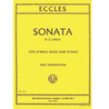 Eccles: Sonata In G Minor, Double Bass & Piano/Intl