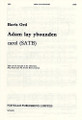 Adam Lay Ybounden (SATB)