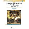 Favorite German Art Songs - Volume 2 - High Voice