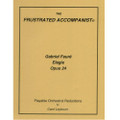 Faure: Elegie, Op. 24 For Cello, Piano Accomp. Only