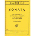 Gabrieli: Sonata In C Major For Three Violins And Piano