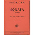 Bach, CPE: Sonata In G Minor, H. 510 For Viola And Piano